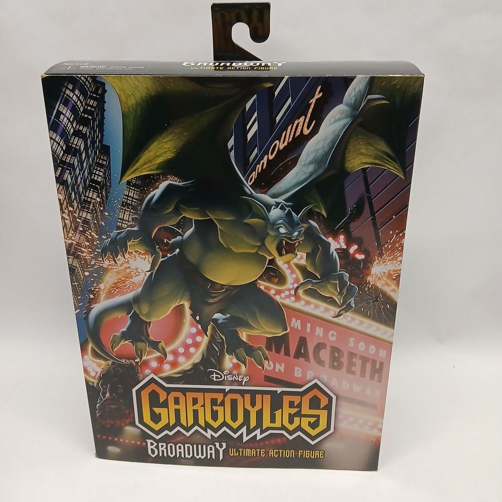 Disney Gargoyles Broadway Ultimate Action Figure NECA New 2023 UPC 634482345139